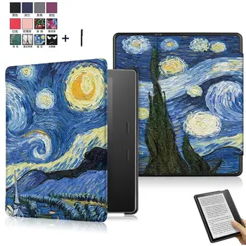 Smart Wake Sleep Case Cover For Amazon Kindle Oasis 2019 7.0 inch Print Flip Leather Capa Fundas 
Smart Wake Sleep Case Cover For Amazon Kindle Oasis 2019 7.0 inch Print Flip Leather Capa Fundas