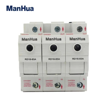 Manhua High Quality RD18-63A Fuse for Solar System Protection Solar PV Fuse Holder Fuse
Manhua High Quality RD18-63A Fuse for Solar System Protection Solar PV Fuse Holder Fuse