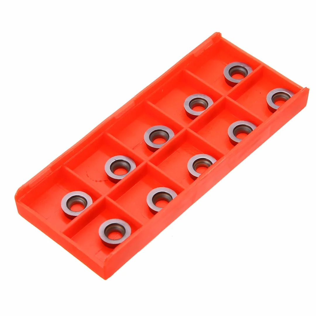 10Pcs RPMT1003MO VP15TF Carbide Blades Cutting Inserts For Lathe Turning Tool For Steel Processing
10Pcs RPMT1003MO VP15TF Carbide Blades Cutting Inserts For Lathe Turning Tool For Steel Processing