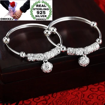 OMHXZJ BA149 Wholesale European Fashion Fine Kids Baby Party Birthday Gift Bell Push Pull S925 Sterling Silver Bracelet Bangle 
OMHXZJ BA149 Wholesale European Fashion Fine Kids Baby Party Birthday Gift Bell Push Pull S925 Sterling Silver Bracelet Bangle