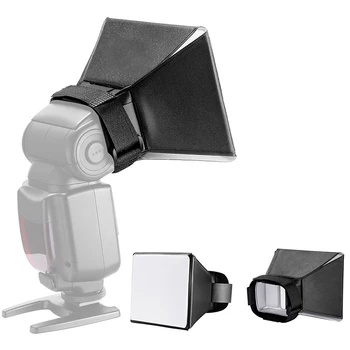 6.5" 10x13cm Mini Softbox Diffuser For DSLR Flash Speedlite Speed Light Portable Photography Flash Softbox Diffuser
6.5" 10x13cm Mini Softbox Diffuser For DSLR Flash Speedlite Speed Light Portable Photography Flash Softbox Diffuser