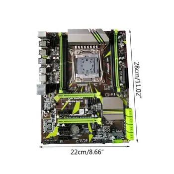 X99 LGA2011-V3 Professional 4 Channel DDR4 Desktop Computer Motherboard Module E65E
X99 LGA2011-V3 Professional 4 Channel DDR4 Desktop Computer Motherboard Module E65E