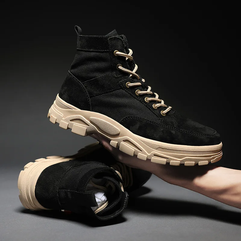 Martin Boots Men's Hight-top Shoes Network Red Winter Mid-top 2019 New Style Korean-style Trend Work Shoes England Outdoor Boots
Martin Boots Men's Hight-top Shoes Network Red Winter Mid-top 2019 New Style Korean-style Trend Work Shoes England Outdoor Boots