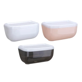 Wall-Mounted Tissue Box Bathroom Waterproof Toilet Paper Holder Punch-Free
Wall-Mounted Tissue Box Bathroom Waterproof Toilet Paper Holder Punch-Free
