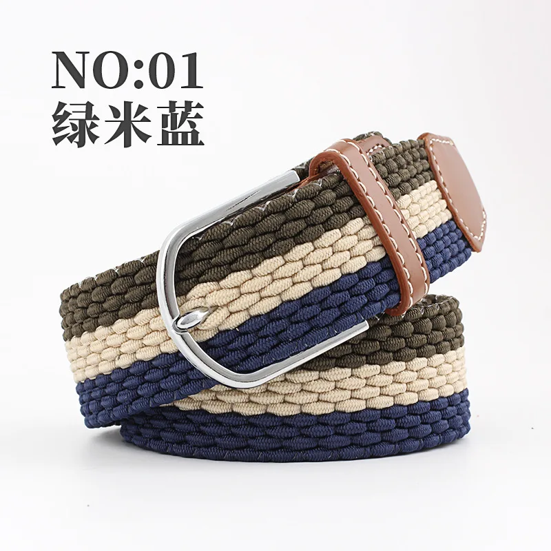 top Men High Quality Belts Men's Canvas Weaving Alloy Buckle with Pin Vintage Female Waist Belt Decor Dress Jacket Unisex Belts
top Men High Quality Belts Men's Canvas Weaving Alloy Buckle with Pin Vintage Female Waist Belt Decor Dress Jacket Unisex Belts