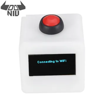 DANIU ESP8266 Multi-function Thermometer Wifi Smart Weather Forecast/Digital Temperature and Humidity Weather Station
DANIU ESP8266 Multi-function Thermometer Wifi Smart Weather Forecast/Digital Temperature and Humidity Weather Station