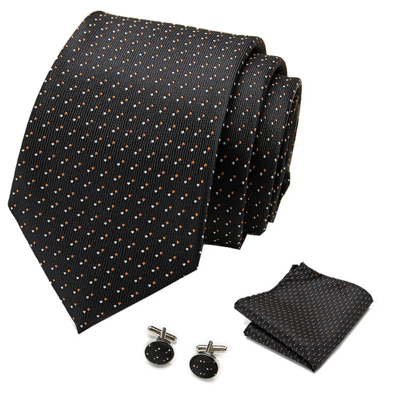 Drop shipping 100% Silk Tie Set for Men Striped Necktie Sets Cufflink Pocket Square Navy Blue 2019 Mens Suit Tie Handkerchief
Drop shipping 100% Silk Tie Set for Men Striped Necktie Sets Cufflink Pocket Square Navy Blue 2019 Mens Suit Tie Handkerchief