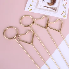 Card Holder Inserting Rod 10Pcs Diy Metal Postcard Clips Party Decorative Korean Style Heart Gilded Flowers Packing Parts
Card Holder Inserting Rod 10Pcs Diy Metal Postcard Clips Party Decorative Korean Style Heart Gilded Flowers Packing Parts