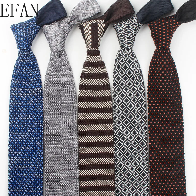 6cm New Knitted Knit Leisure Triangle Striped Ties Normal Sharp Corner Neck Ties Men Classic Woven Designer Cravat
6cm New Knitted Knit Leisure Triangle Striped Ties Normal Sharp Corner Neck Ties Men Classic Woven Designer Cravat