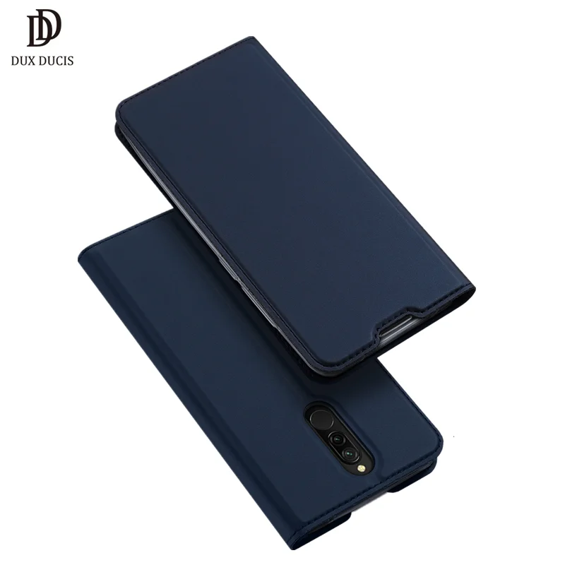 Для Xiaomi Redmi 8 флип чехол 6 22 дюймов Роскошный кожаный бумажник книжка для телефона