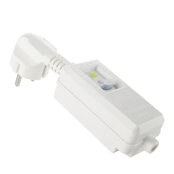16A EU Plug GFCI Leakage Protection Safety RCD Socket Adaptor Home Circuit Breaker Cutout Power Trip Switch
16A EU Plug GFCI Leakage Protection Safety RCD Socket Adaptor Home Circuit Breaker Cutout Power Trip Switch