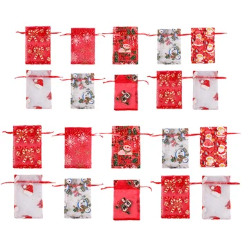 20pcs Bags Lovely Festival Christmas Creative Candy Bags Drawstring Bag Treat Pouches Gift Bags for Food Candies Gifts
20pcs Bags Lovely Festival Christmas Creative Candy Bags Drawstring Bag Treat Pouches Gift Bags for Food Candies Gifts