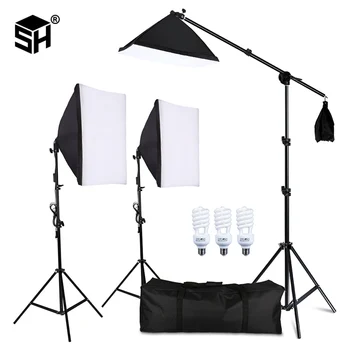 Photography Studio Softbox Lighting Kit Arm for Video & YouTube Continuous Lighting Professional Lighting Set Photo Studio
Photography Studio Softbox Lighting Kit Arm for Video & YouTube Continuous Lighting Professional Lighting Set Photo Studio