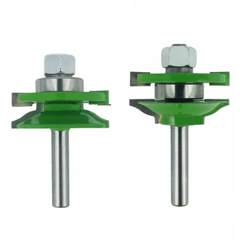 2Pcs 8mm Stile & Rail Set-Bit Set Tenon Knife Woodworking Cutter Tungsten Alloy Milling Cutters for Wood
2Pcs 8mm Stile & Rail Set-Bit Set Tenon Knife Woodworking Cutter Tungsten Alloy Milling Cutters for Wood