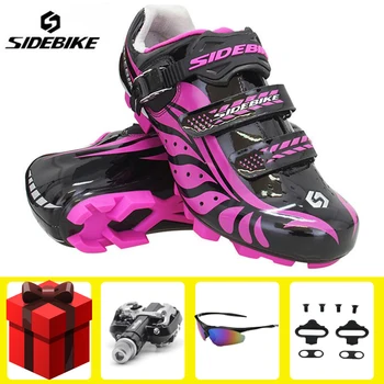 Sidebike Mountain Cycling shoes Women Sapato Ciclismo MTB Add pedal set Bicycle Athletic Anti-slip Bike Breathable Sneakers
Sidebike Mountain Cycling shoes Women Sapato Ciclismo MTB Add pedal set Bicycle Athletic Anti-slip Bike Breathable Sneakers