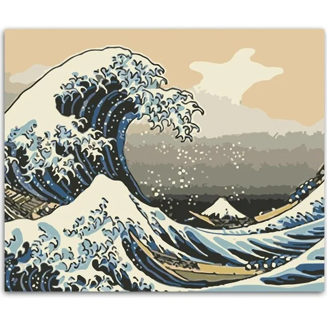 GATYZTORY 60x75cm Painting by numbers DIY Drawing By Numbers Frameless Ocean waves Home Decor Digital Painting On Canvas
GATYZTORY 60x75cm Painting by numbers DIY Drawing By Numbers Frameless Ocean waves Home Decor Digital Painting On Canvas
