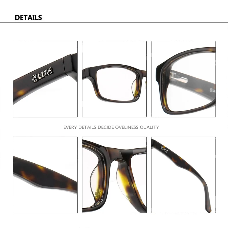 Fashion Square eyeglasses frames eye glasses frame men women Optical Acetate full eyewear Myopia Prescription glasses Spectacles Fashion Square eyeglasses frames eye glasses frame men women Optical Acetate full eyewear Myopia Prescription glasses Spectacles