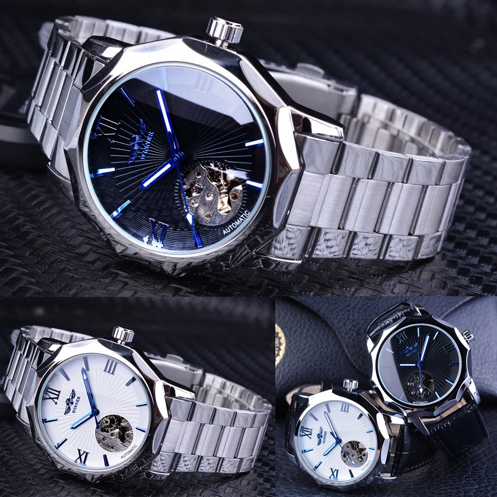 Genuine Mechanical Watch 2020 New Luxury Automatic Self-winding Watch Male Fashion Skeleton Wrist Watch Hand Accessories D40
Genuine Mechanical Watch 2020 New Luxury Automatic Self-winding Watch Male Fashion Skeleton Wrist Watch Hand Accessories D40