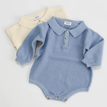 0-3Yrs Infant Baby Boys Girls Rompers Baby Girls Turn-down Collar Long Sleeve Clothes Rompers Baby Boys Girls Rompers
0-3Yrs Infant Baby Boys Girls Rompers Baby Girls Turn-down Collar Long Sleeve Clothes Rompers Baby Boys Girls Rompers