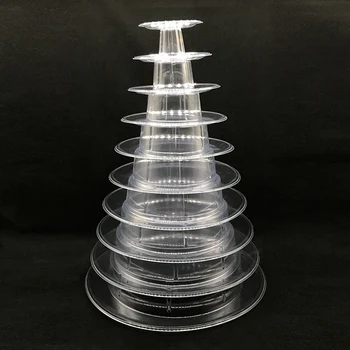 10 Tier Tower Macaron Macaron Display Stand Round Cake Stand PVC Tray Birthday Wedding Display Rack Cake Decorating Tools
10 Tier Tower Macaron Macaron Display Stand Round Cake Stand PVC Tray Birthday Wedding Display Rack Cake Decorating Tools