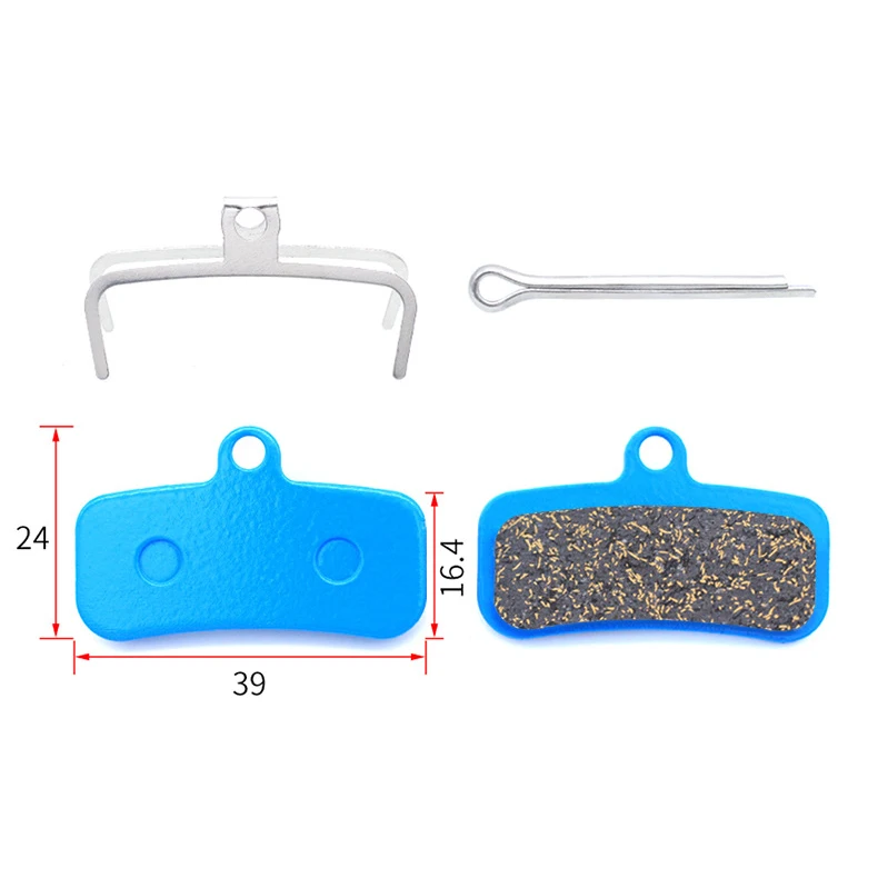 1 Pairs Semi-metal Bicycle Disc Brake Pads MTB Mountain Cycling Bike Brake Pads Bike Accessories For SHIMANO B01S SRAM M446 355 1 Pairs Semi-metal Bicycle Disc Brake Pads MTB Mountain Cycling Bike Brake Pads Bike Accessories For SHIMANO B01S SRAM M446 355
