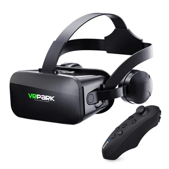 VRPARK J20 3D VR Glasses Virtual Reality Glasses for 4.7- 6.7 Smart Phone iPhone Android Games Stereo with Headset Controllers
VRPARK J20 3D VR Glasses Virtual Reality Glasses for 4.7- 6.7 Smart Phone iPhone Android Games Stereo with Headset Controllers