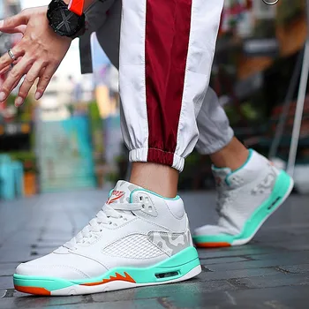 High quality men's basketball shoes men's street basketball culture sports shoes men's casual shoes wear new air cushion shoes
High quality men's basketball shoes men's street basketball culture sports shoes men's casual shoes wear new air cushion shoes