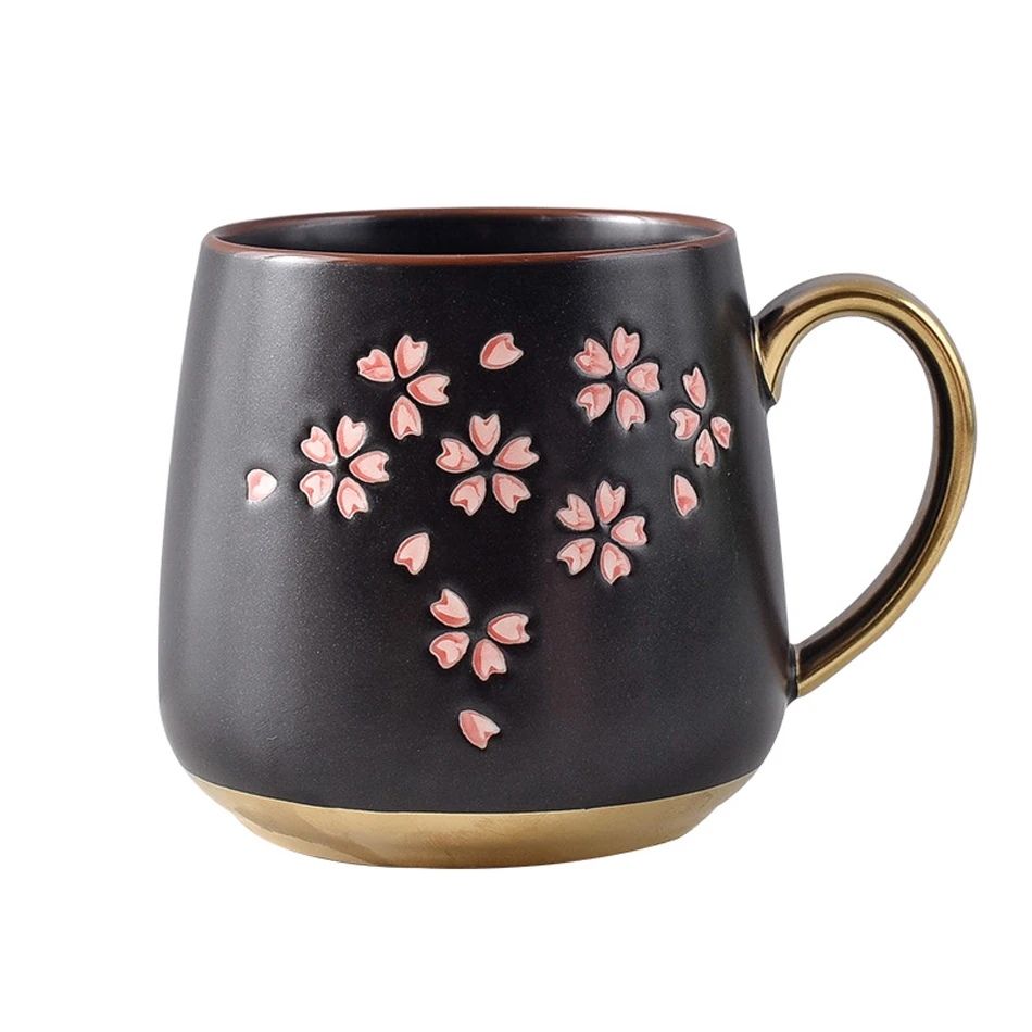 Ins mug Ceramic Water Cup Office Home Breakfast Cup Gold-Plated Cup Creative Phnom Penh Coffee Cup Japanese Luxury Gift
Ins mug Ceramic Water Cup Office Home Breakfast Cup Gold-Plated Cup Creative Phnom Penh Coffee Cup Japanese Luxury Gift