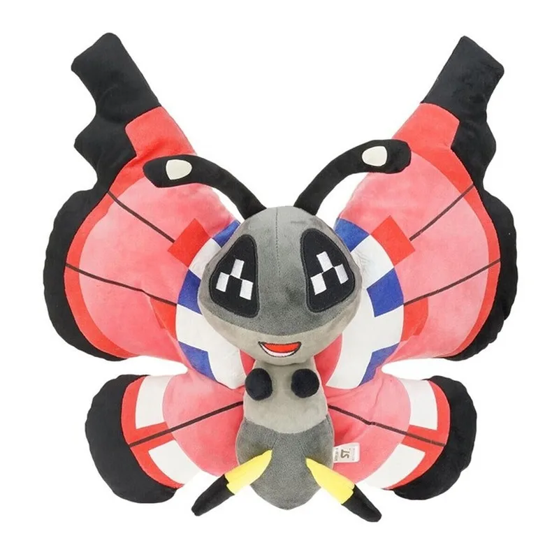 TAKARA TOMY POKEMON Vivillon Doll Butterfly Evolution Animal Soft Toys for Kids 40cm
TAKARA TOMY POKEMON Vivillon Doll Butterfly Evolution Animal Soft Toys for Kids 40cm