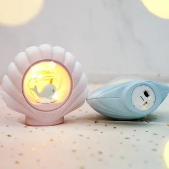 2pcs Shell Night Light Adorable Exquisite Creative Table Lamp Desktop Decor for Bedroom
2pcs Shell Night Light Adorable Exquisite Creative Table Lamp Desktop Decor for Bedroom