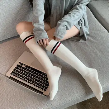 Autumn and winter 2020 new cotton leg socks two bar college style half tube socks, medium tube socks show thin
Autumn and winter 2020 new cotton leg socks two bar college style half tube socks, medium tube socks show thin