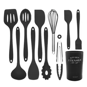 Silicone Kitchenware Non-stick Cookware Cooking Tools Spatula Ladle Eggbeater Shovel Spoon Soup kitchen accessories Utensil
Silicone Kitchenware Non-stick Cookware Cooking Tools Spatula Ladle Eggbeater Shovel Spoon Soup kitchen accessories Utensil
