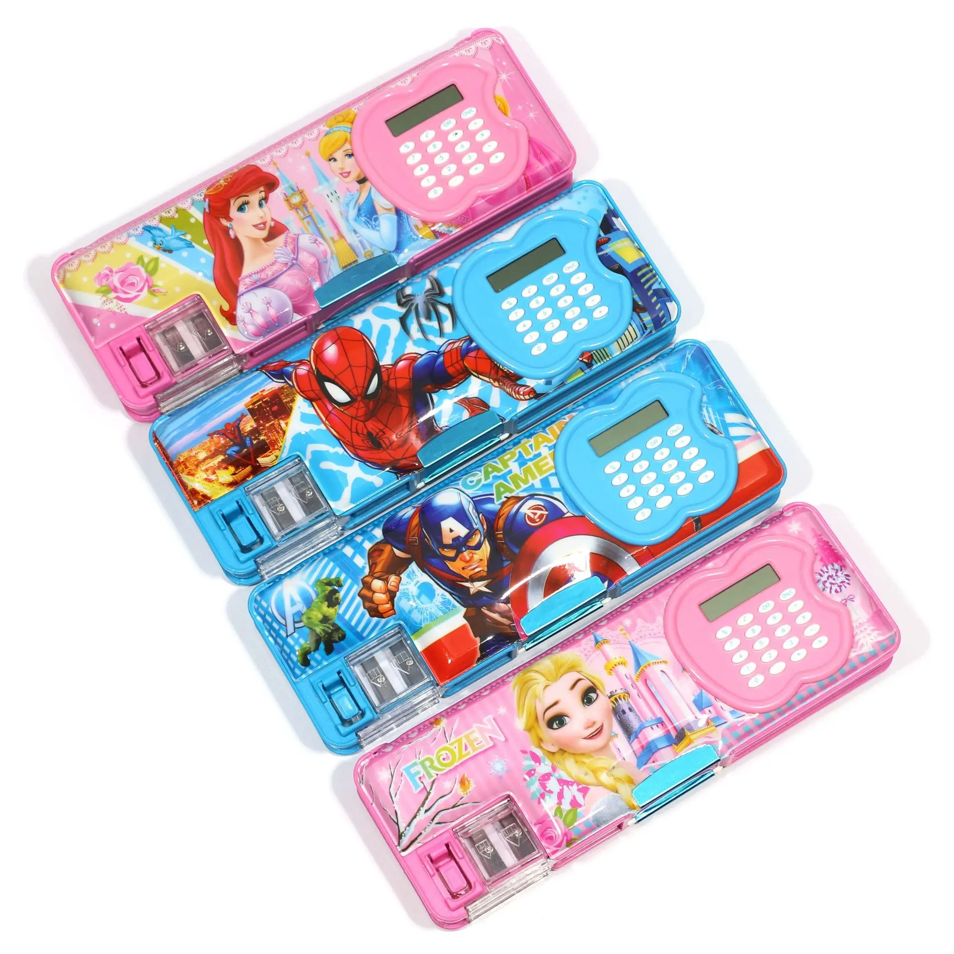 Multi-functional Pencil Sharpener Calculator Stationery Box CHILDREN'S Cartoon Pencil Case Learning Stationery Box Pencil Case O
Multi-functional Pencil Sharpener Calculator Stationery Box CHILDREN'S Cartoon Pencil Case Learning Stationery Box Pencil Case O