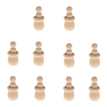 Wooden Peg People Nesting Set Wood Peg Dolls Kids DIY Montessori Toy Pack of 10
Wooden Peg People Nesting Set Wood Peg Dolls Kids DIY Montessori Toy Pack of 10