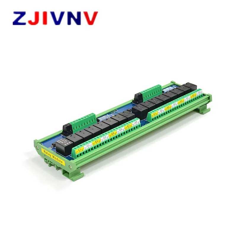 

16 Channels 12V 1NO + 1NC Optocoupler Isolation Relay Module Supply Voltage DC 12V Trigger Signal DC 3.3V 5V 12V 24V