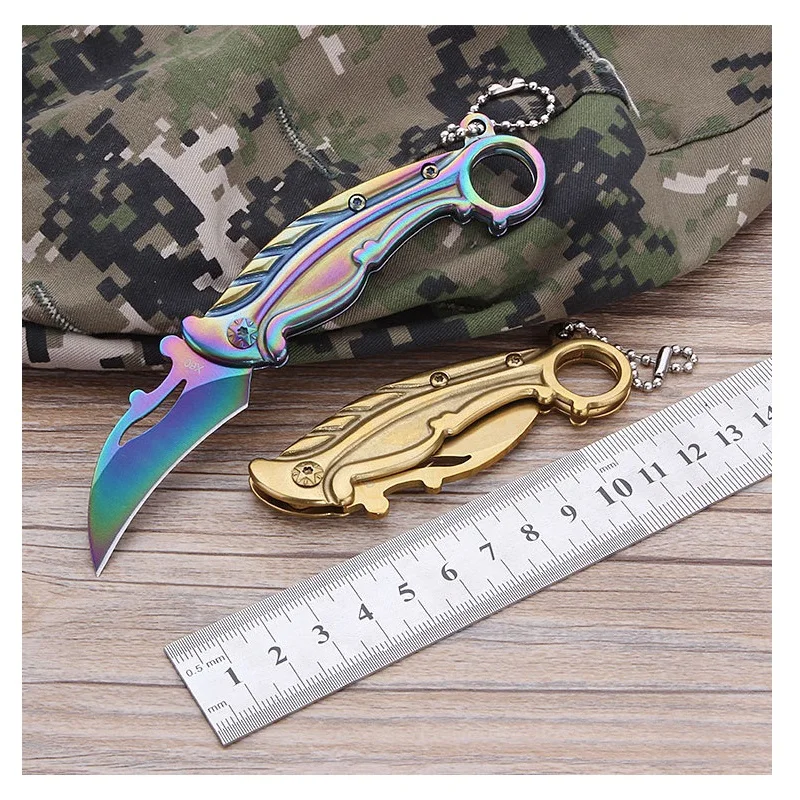 CS GO Folding Karambit Knife Counter Strike Claw Knives Survival Hunting Tactical Pocket Knife Steel Handle Camping Hand Tools
CS GO Folding Karambit Knife Counter Strike Claw Knives Survival Hunting Tactical Pocket Knife Steel Handle Camping Hand Tools