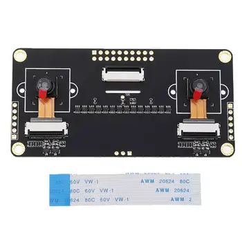 OV2640 Binocular Camera Development Board 2 Megapixel Stereo Vision Depth Vision Module
OV2640 Binocular Camera Development Board 2 Megapixel Stereo Vision Depth Vision Module