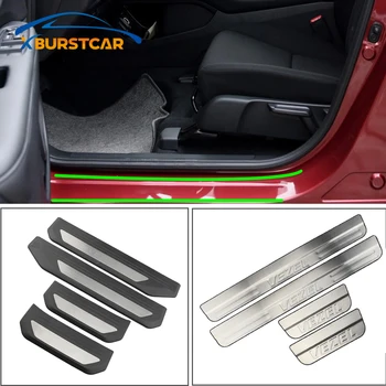 ABS and Stainless Steel Car Door Sill Scuff Plate Door Protection Cover Accessories For Honda Vezel HR-V HRV 2014 - 2018
ABS and Stainless Steel Car Door Sill Scuff Plate Door Protection Cover Accessories For Honda Vezel HR-V HRV 2014 - 2018