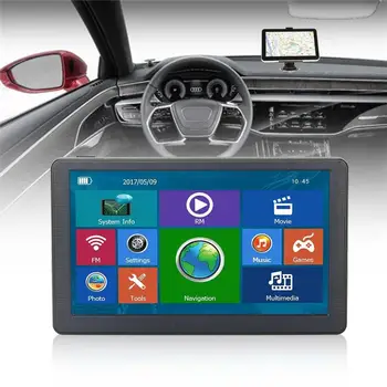 7inch Car Truck GPS Intelligent Navigation 8GB Wired Reversing View Camera With LED Light Sunshade Touchscreen
7inch Car Truck GPS Intelligent Navigation 8GB Wired Reversing View Camera With LED Light Sunshade Touchscreen