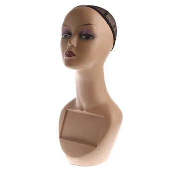 Female Mannequin Head Bust Wig Hat Jewelry Display Model Stand With Net Cap
Female Mannequin Head Bust Wig Hat Jewelry Display Model Stand With Net Cap