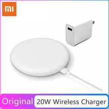 Original Xiaomi inalámbrica cargador 20W Max para Mi 9 (20W) Mezclar 2S / 3 (10W) Qi PPE teléfono móvil Compatible con (5W) múltiples seguro dropship(China)