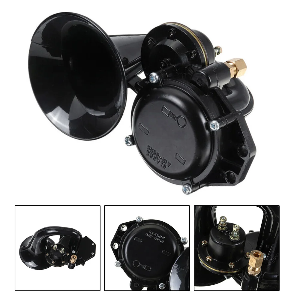 1x Black Car Horn Loud 300DB 48w 12VElectric Snail Air Horn ABS Metal For Motorcycle Truck Boat Multi-tone Claxon Interior Parts
1x Black Car Horn Loud 300DB 48w 12VElectric Snail Air Horn ABS Metal For Motorcycle Truck Boat Multi-tone Claxon Interior Parts
