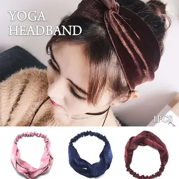 Headband Turban Hairband Sport Women Elastic Velvet Cross Knot Head Twist Yoga Headscarf Hair Accessories Beauty Make-Up Shower 
Headband Turban Hairband Sport Women Elastic Velvet Cross Knot Head Twist Yoga Headscarf Hair Accessories Beauty Make-Up Shower