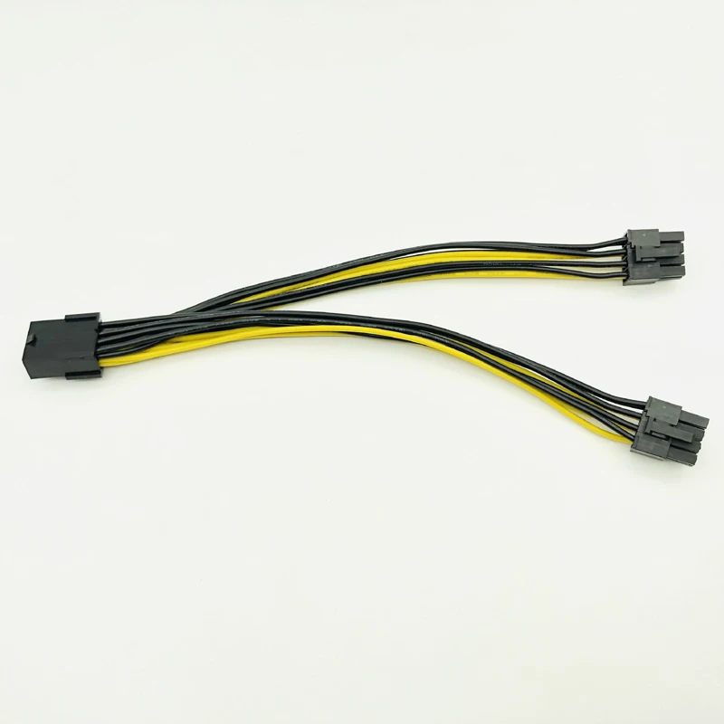 Кабель питания для видеокарты PCIe PCI E 8 Pin Female to Dual pin 6 + 2p Male GPU видео карты кабели