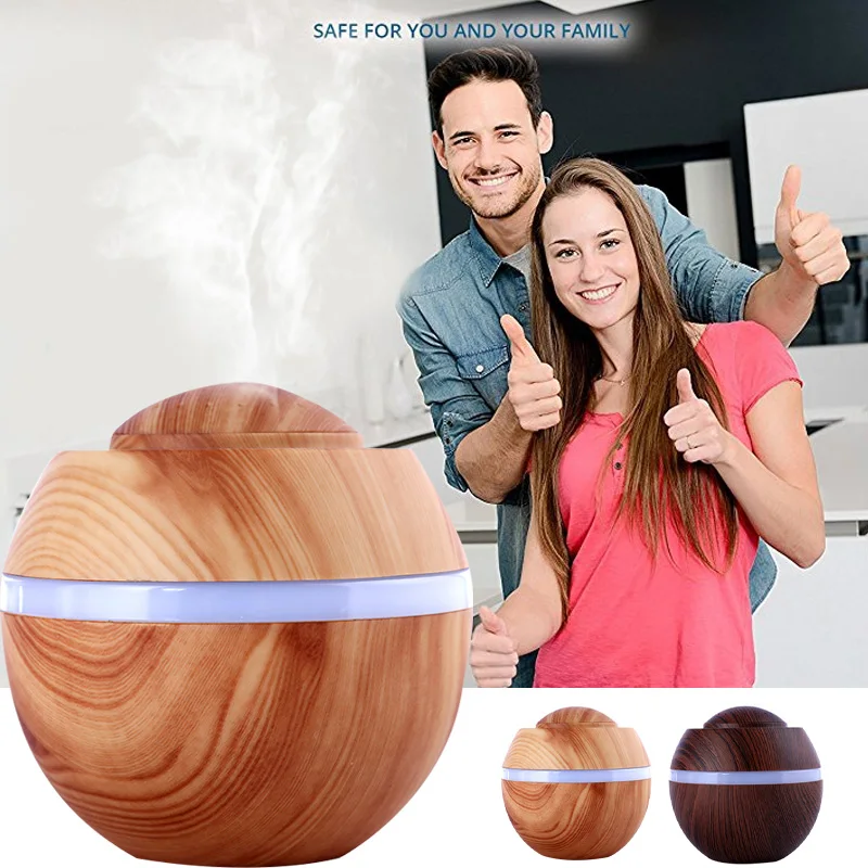 Filter Diffuser Aroma Diffuser Humidifier Aromatherapy Fashion Creative Wood Grain 500ML LED Mist Maker Colorful Light
Filter Diffuser Aroma Diffuser Humidifier Aromatherapy Fashion Creative Wood Grain 500ML LED Mist Maker Colorful Light