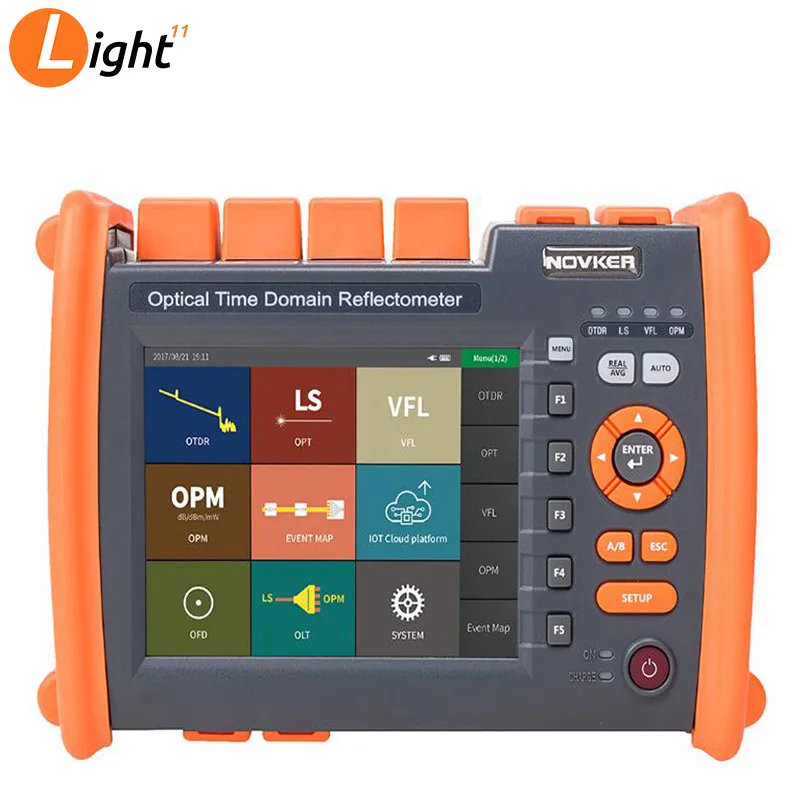 NK5600 1310 1550nm 32/30dB SM with VFL OPM Light Source Fibra Optical Fiber OTDR Optical Time Domain Reflectometer
NK5600 1310 1550nm 32/30dB SM with VFL OPM Light Source Fibra Optical Fiber OTDR Optical Time Domain Reflectometer