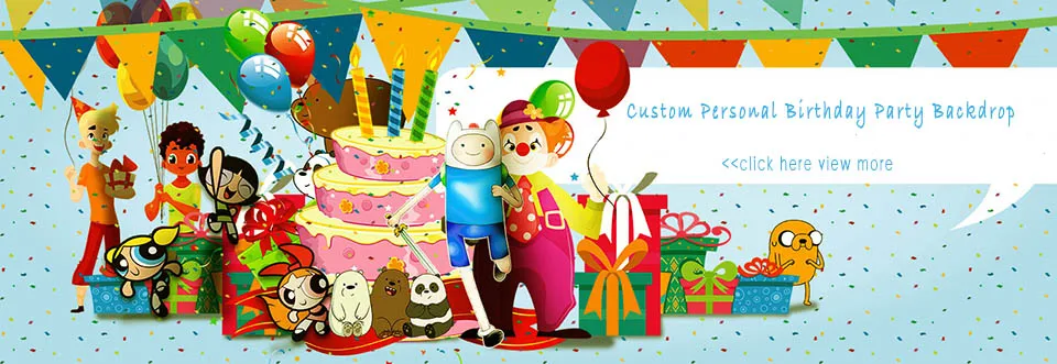 pink blue balloon photography background for girl boy birthday