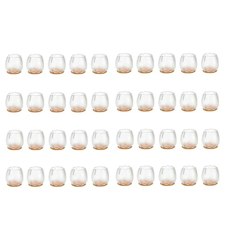 40PCS Foot Set 17-21mm Scratch-Resistant Silicone Pad for Furniture/Chairs, Chair Cushions to Protect Wooden Floors
40PCS Foot Set 17-21mm Scratch-Resistant Silicone Pad for Furniture/Chairs, Chair Cushions to Protect Wooden Floors