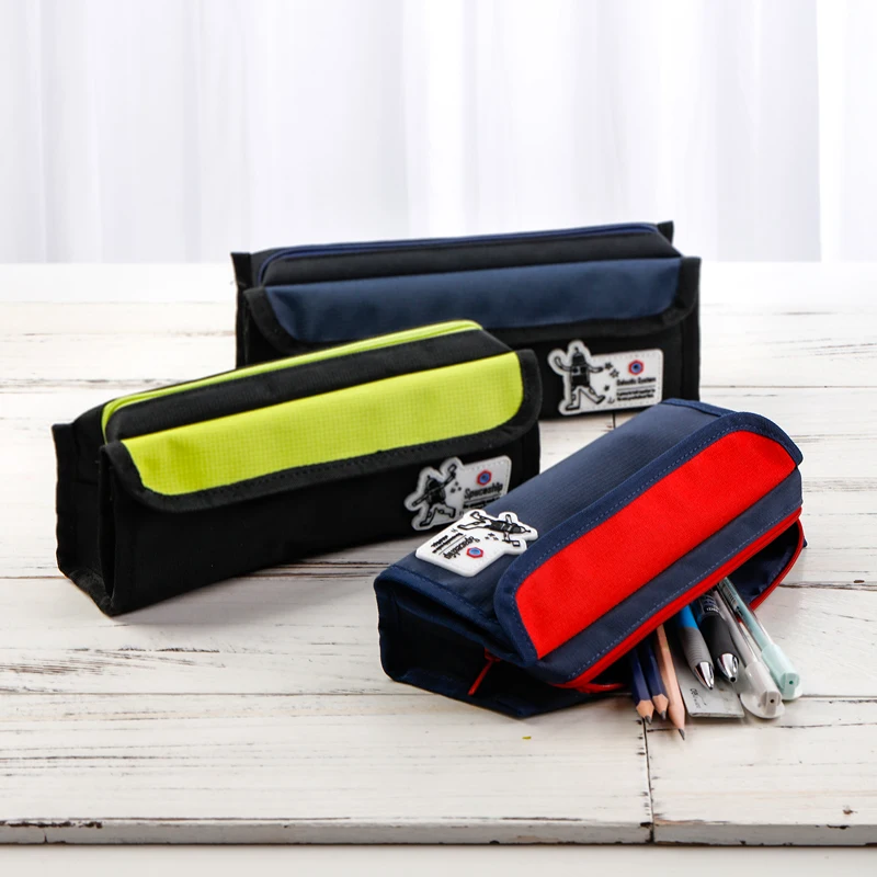Oxford Cloth Fabric School Pencil Case Zipper Large Big Pen Insert Bag Pouch Multifunction Stationery Box Supplies 66811
Oxford Cloth Fabric School Pencil Case Zipper Large Big Pen Insert Bag Pouch Multifunction Stationery Box Supplies 66811