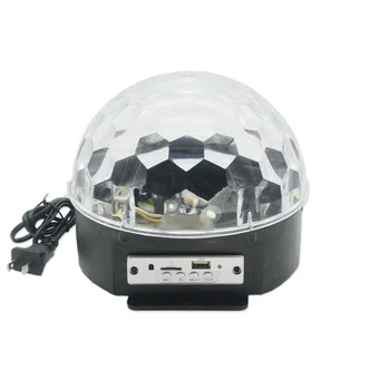 LED9 color music crystal magic ball lamp voice control remote control to send U disk with MP3 pattern lamp led magic ball
LED9 color music crystal magic ball lamp voice control remote control to send U disk with MP3 pattern lamp led magic ball